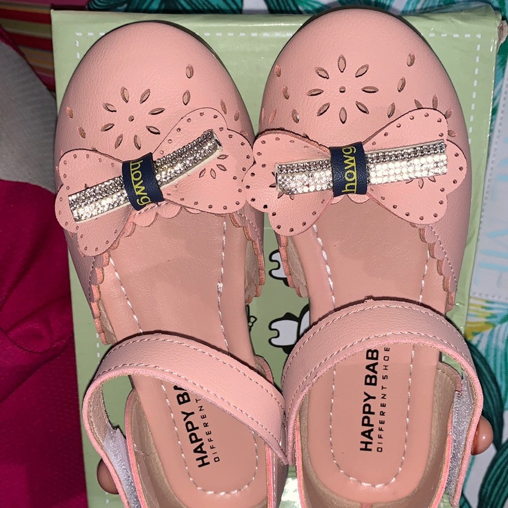 Pink Girls Dress Shoes
